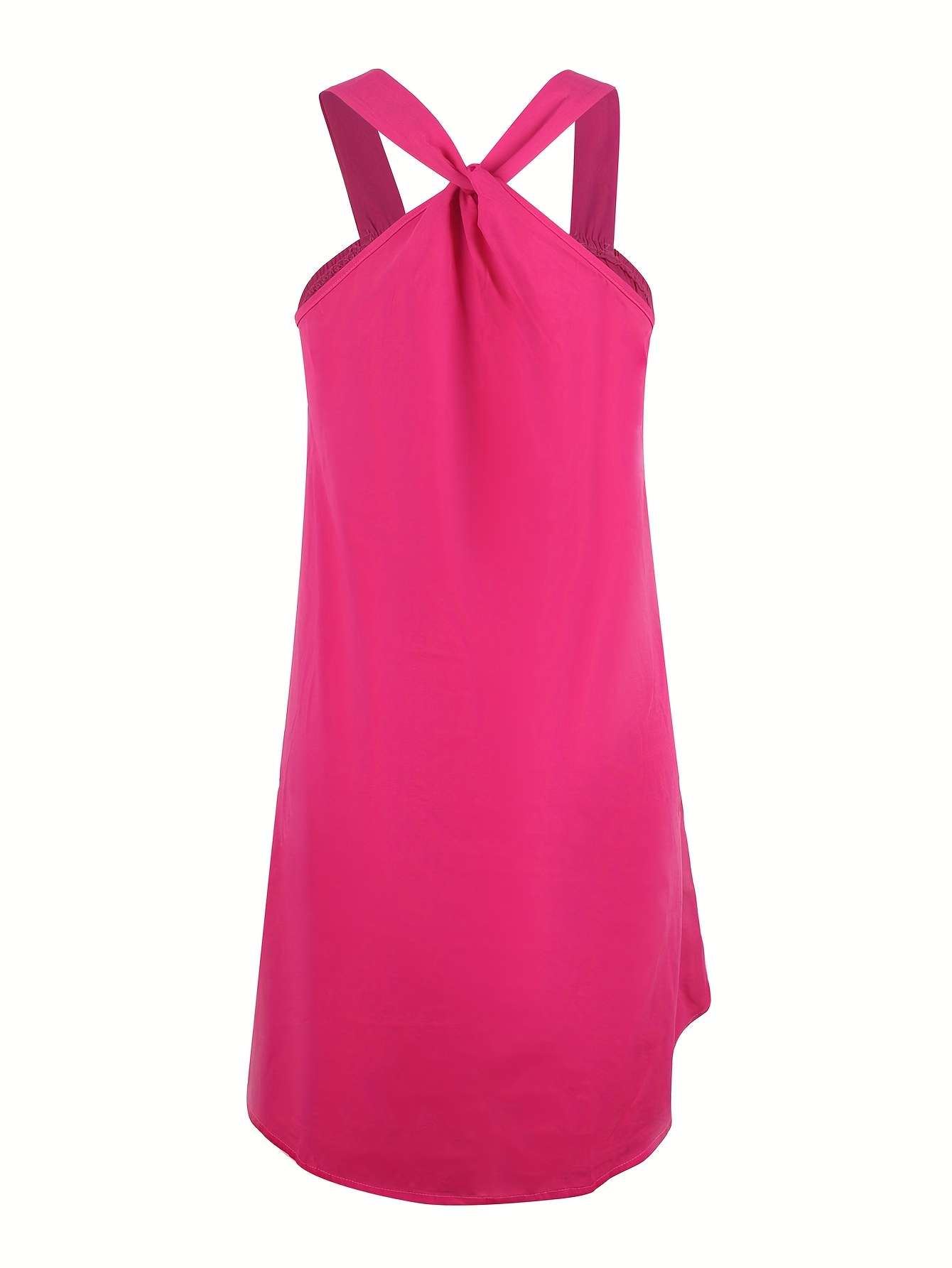 open lace back dress Raton Pink V-Neck Puffed Sleeve Maxi Dress main image 1