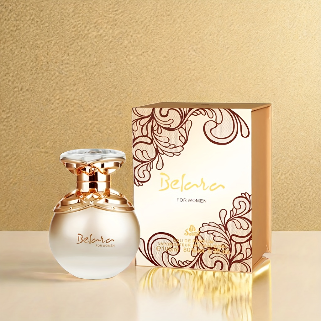 Image of Small Round Perfume Bottle, Featuring A Floral And Fruity Scent For Women, Packaged In A Gift Box, Ideal For Everyday Wear, Travel, And As Gifts For Halloween Or Christmas