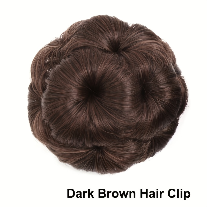 TEMU Woman Wigs Extension Clip In Hair Women Hairpiece Curly Hair Bun Fashion Hair Extension Hair Bands Hair Additions