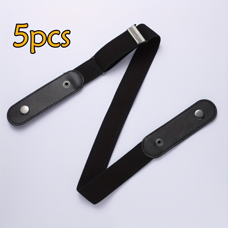 HAIRK Adjustable Elastic Waist Belt, Buckleless Invisible Design