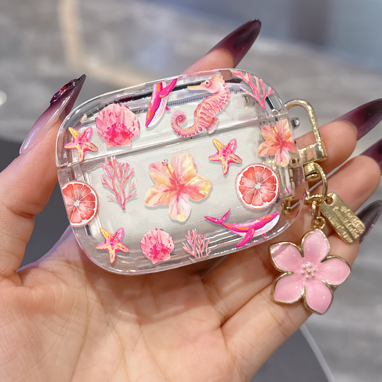 TEMU Transparent Compatible With Pro Wireless Bluetooth Headphone Case, Soft Minimalist Protective Cover For Men And Women, Plastic Shell For Girls