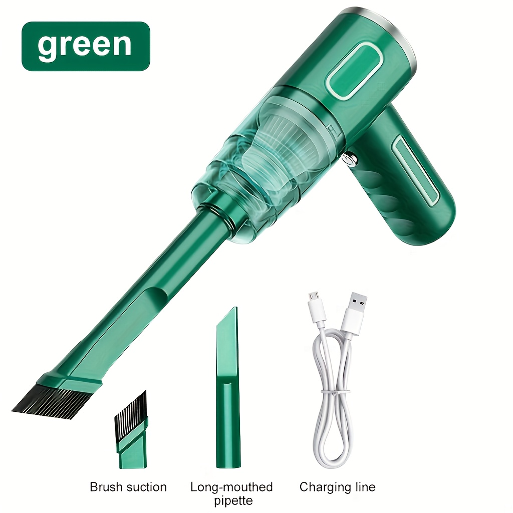 Ekolzp Draagbare Autostofzuiger, Oplaadbare Handheld Autostofzuiger, Draadloze Autostofverwijderaar, Cycloonstofzuiger, Draadloze Stofzuiger