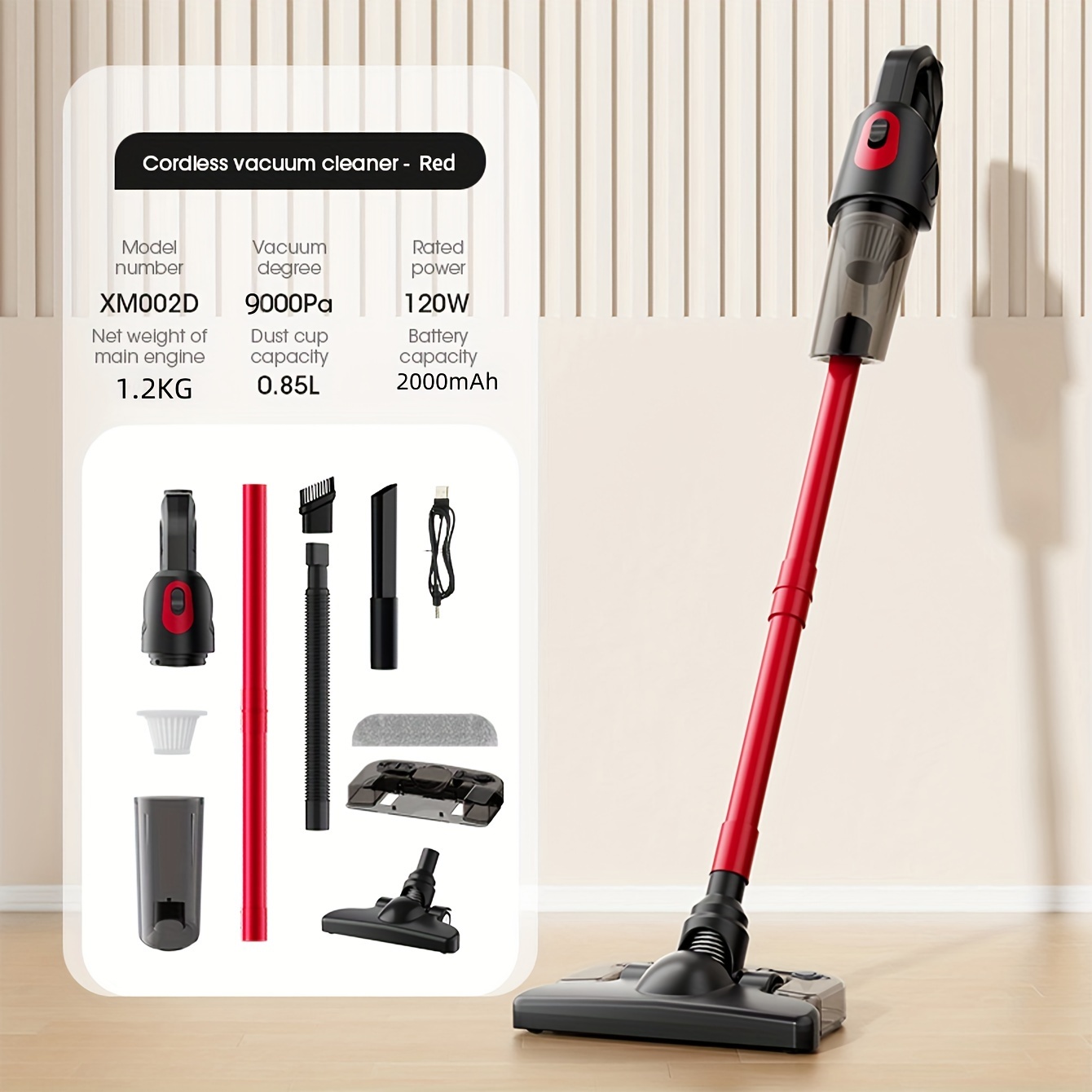 TEMU Cordless , , Suitable For Household Cleaning Of Pet , , Cat Carpets