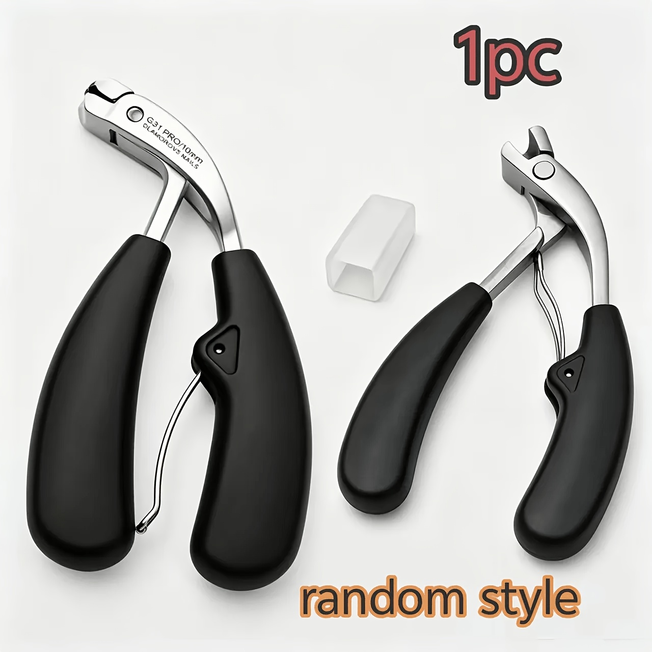 TEMU 1 pz Tagliaunghie Premium Casuale Monopezzo, Design Moderno e , Lama in Acciaio Inossidabile ad Durezza Affilata e Resistente. Allargata Facile