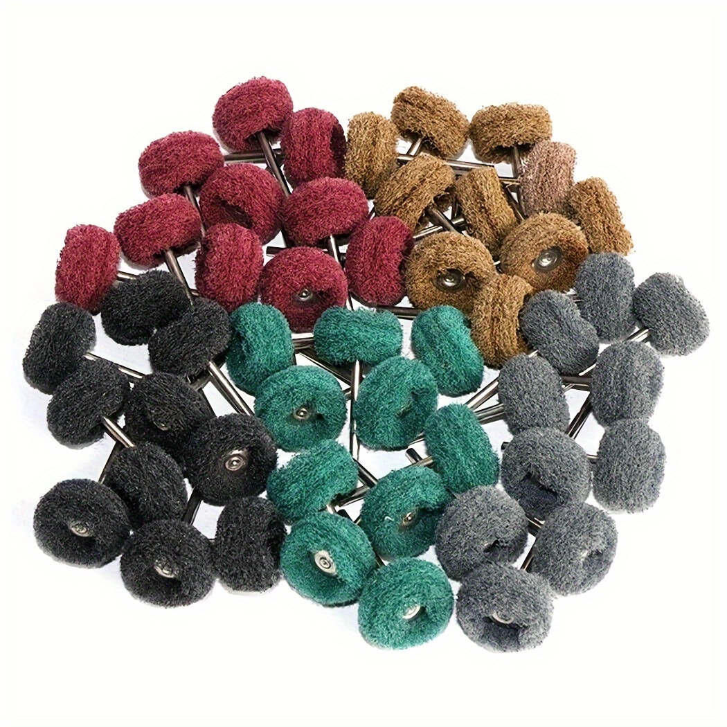 

80pcs Abrasive Wheel Buffing Polishing Wheel Burr Set For Rotary Tool