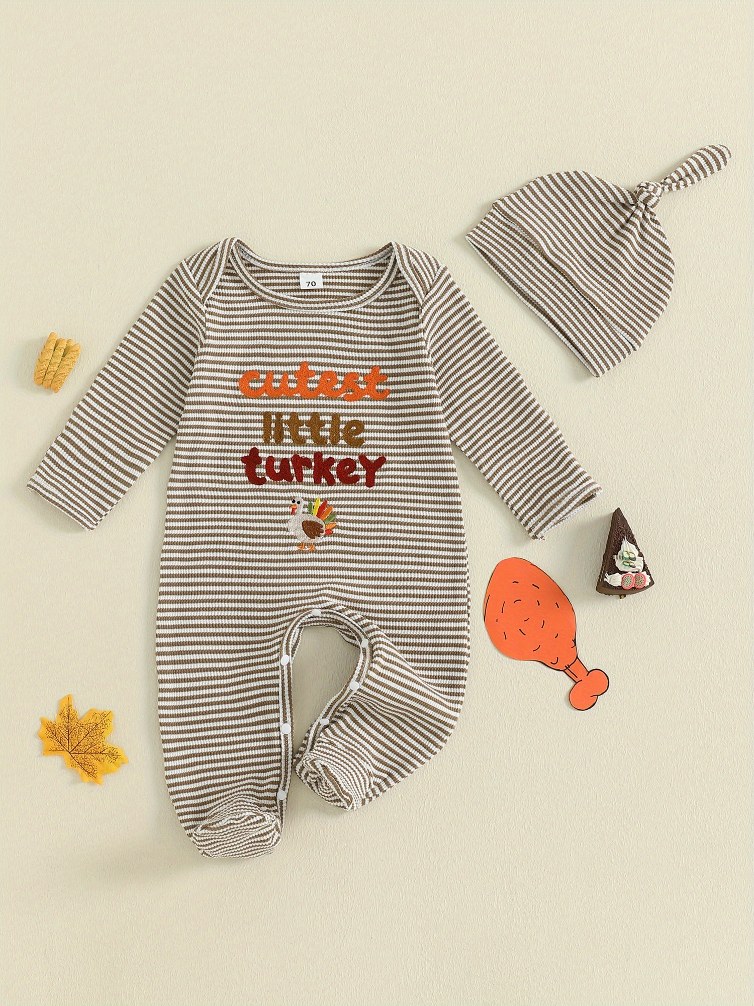 Preemie Newborn Baby Boy Thanksgiving Outfit Thanksgiving Clothes