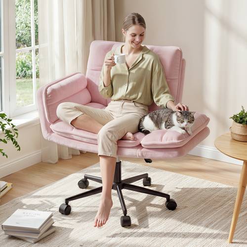 item picture office cross chair with wheels armrests comfy wide vanity chair height adjustable desk chairs for home makeup bedroom stable comfortable