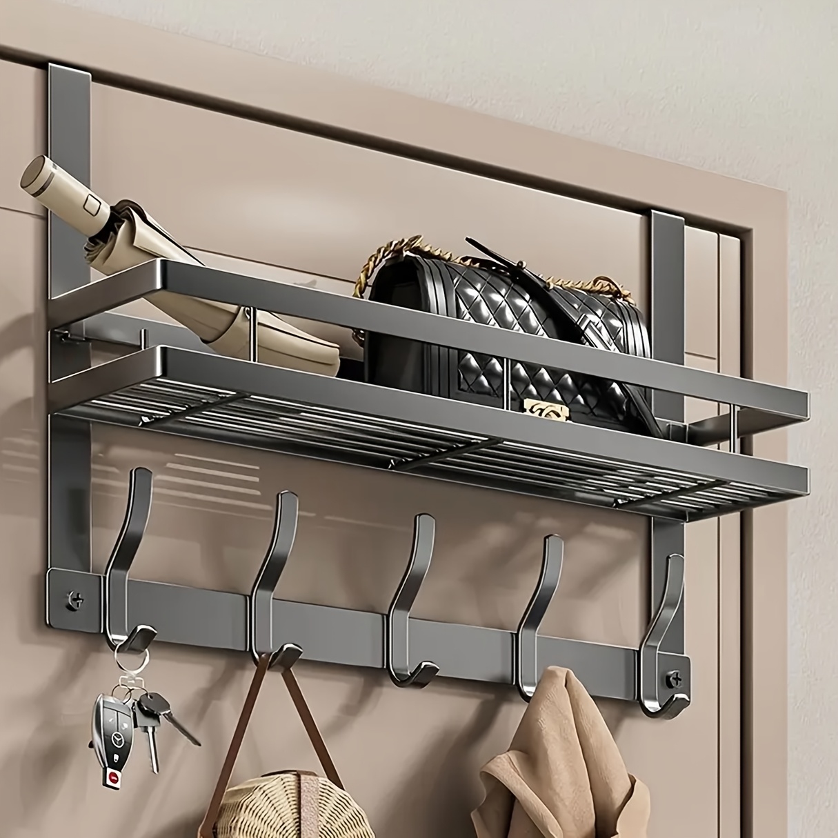 

-install Over-the- - Multifunctional Metal For , Organization