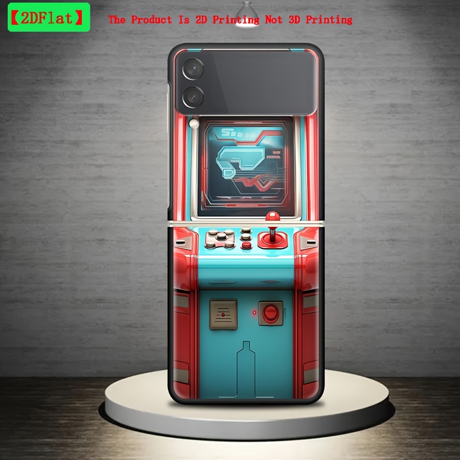 TEMU Phone Case: 2d Printing Is Not 3d Printing Phone Case For For Z Flip 5g Z Flip4 Z Flip5 Hard Cover Bar Machine