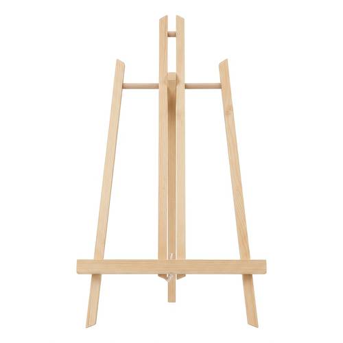1pc large wooden easel for beginners tabletop desktop easel gouache display stand flat panel support portable