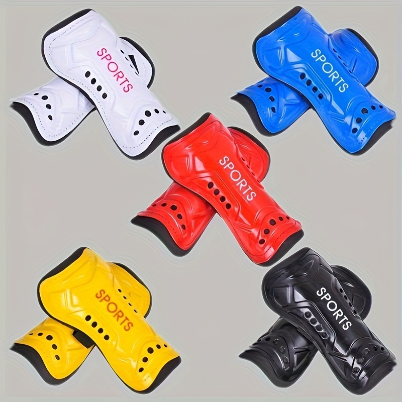 

1pair Shin Guards With Straps, For Football Matches And Training