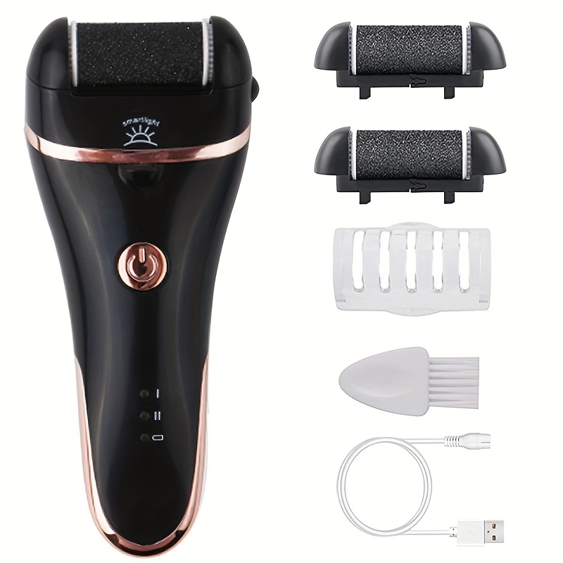 electric remover with led light two speed 1200mah lithium battery usb charging portable   scrape