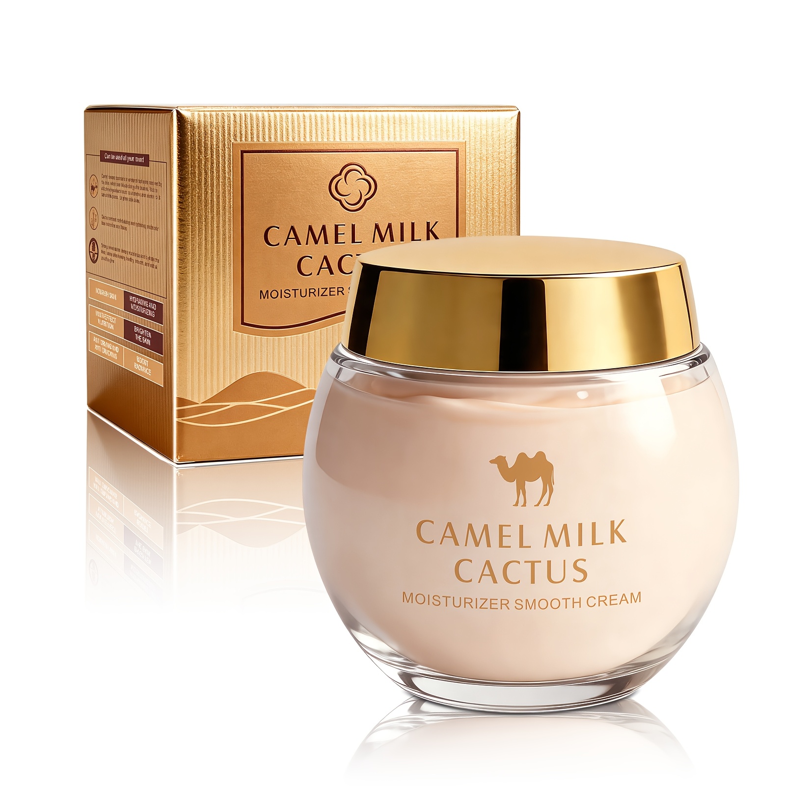 Image of 4.586oz Retinol Night Cream With Niacinamide Vitamin E Camel Milk Moisturizer Skincare Make Skin Looking