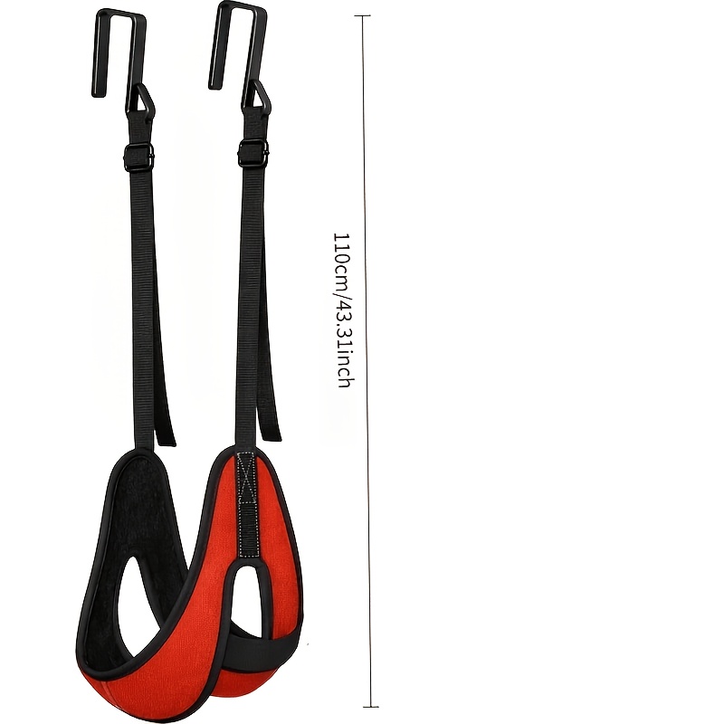 Upgraded Over-the-Door Support Strap with Thickened Neck Support