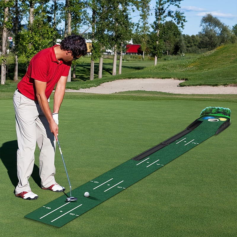 1pc new golf putter practice tool golf carpet home practice carpet Product details 7