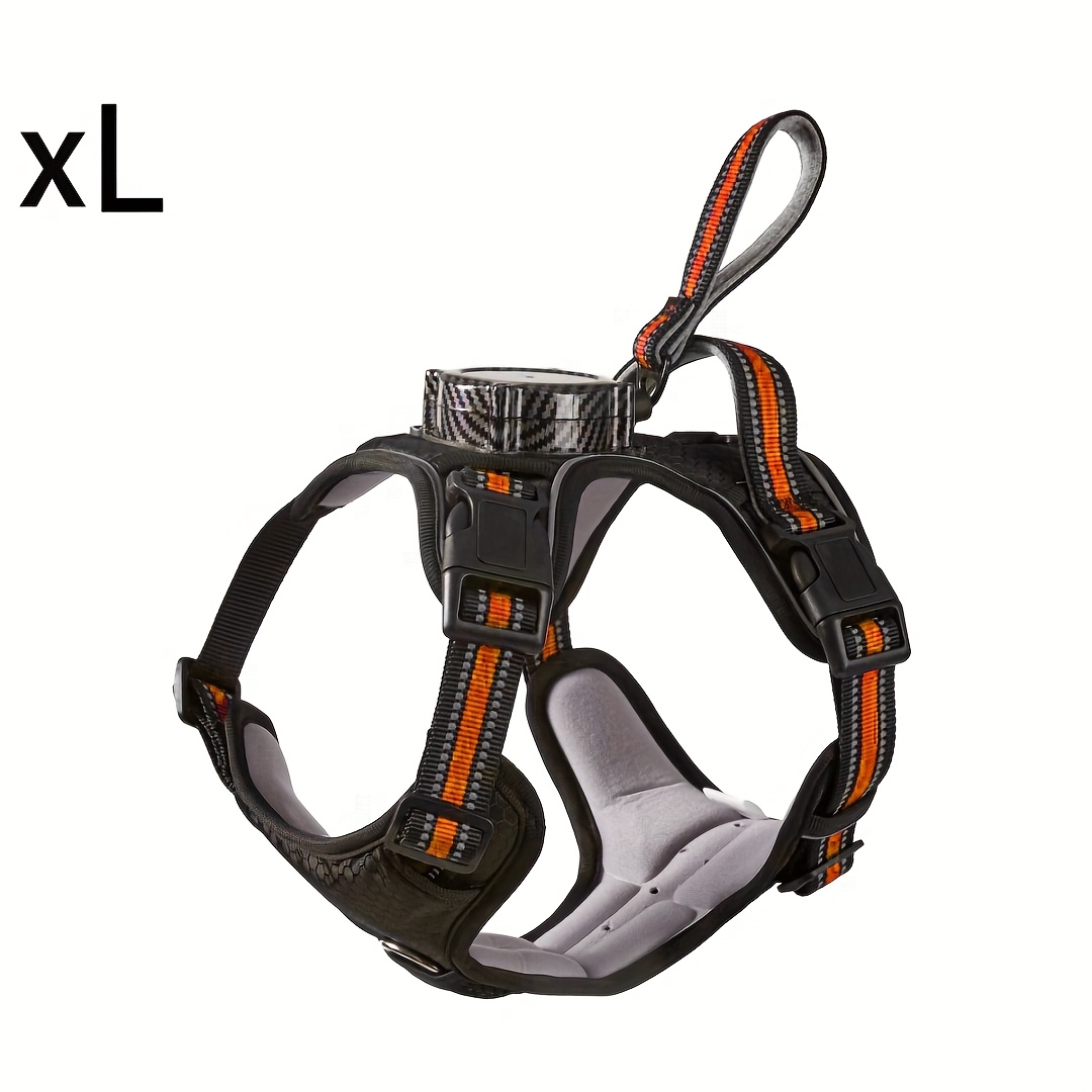 All-in-One Dog Harness, Collar, and Leash Set