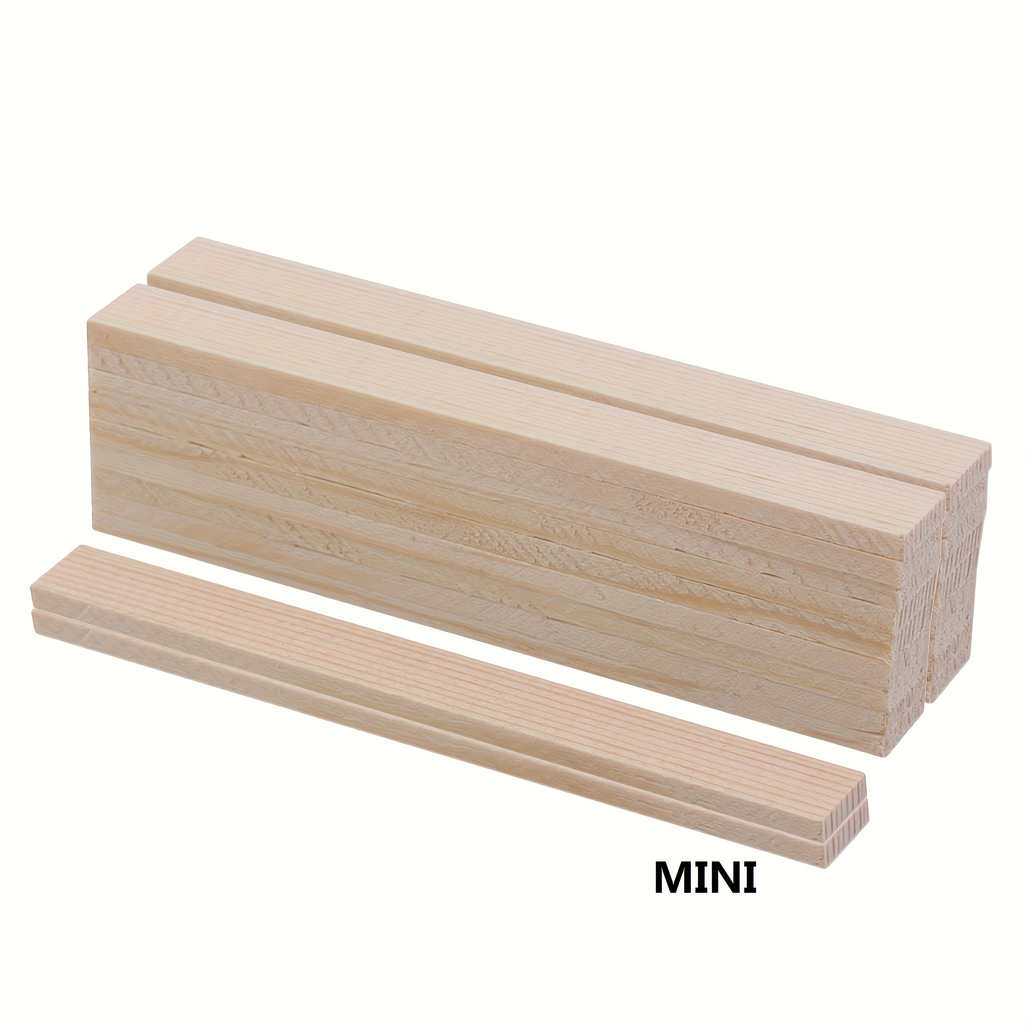 

20/30pcs Bamboo Rectangular 100mm Suitable For Sand Table Models, Model Making