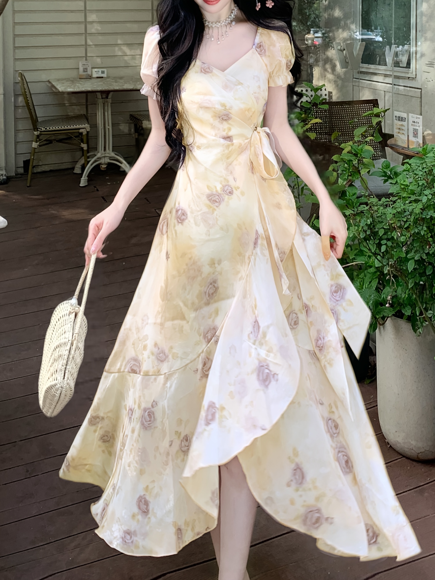 homecoming dresses kenwood mall Strapless Short Puff-Sleeve Dress -PromGirl Sage / 12 SCHL000026_VI_XXL