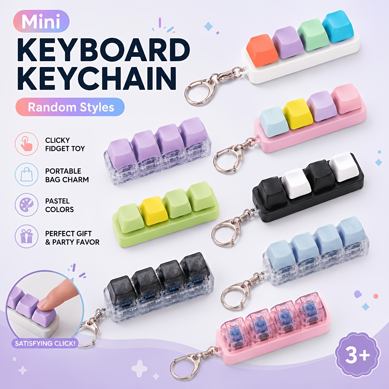 keyboard fidget sold on Temu United States