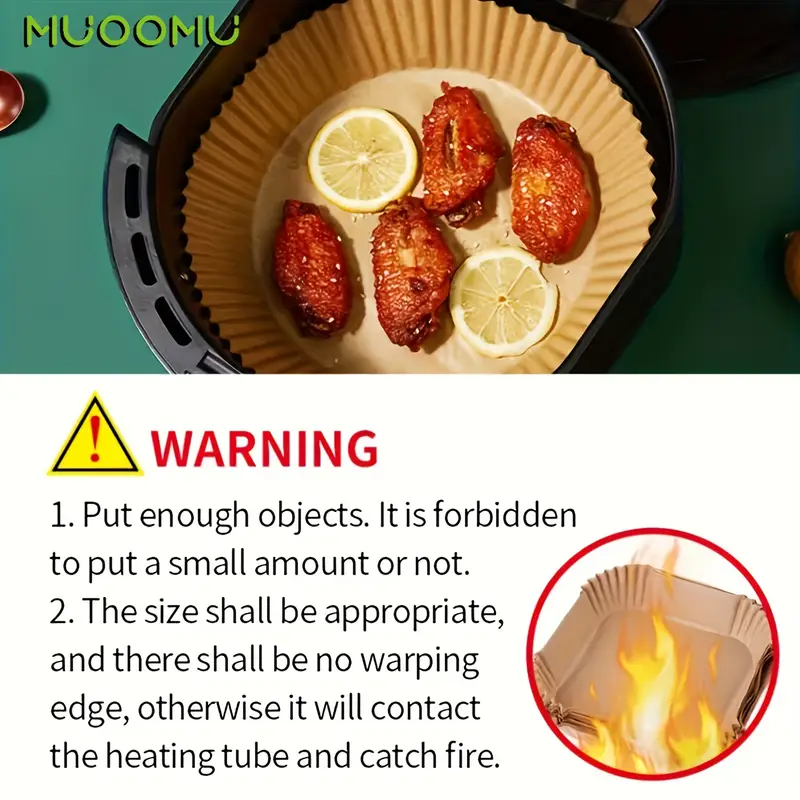 50 100 150 200pcs square air fryer paper disposable baking paper household kitchen supplies 5 00mm thickened water resistant perforated parchment liners for healthy cooking baking and frying Product details 3