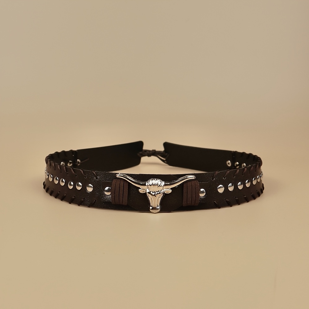 1pc vintage cowboy hat accessory band wide - Temu Qatar