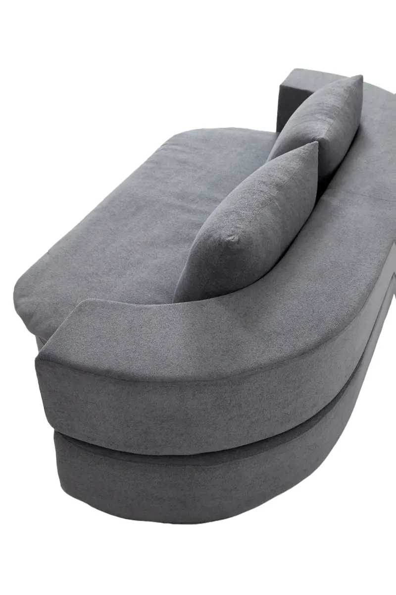 modern memory foam cloud sofa - double/compression/folding sofa bed with plush backrest, space-saving design for small spaces, indoor/outdoor use, no , durable fabric upholstery & - ideal for living room, apartment Product details 14