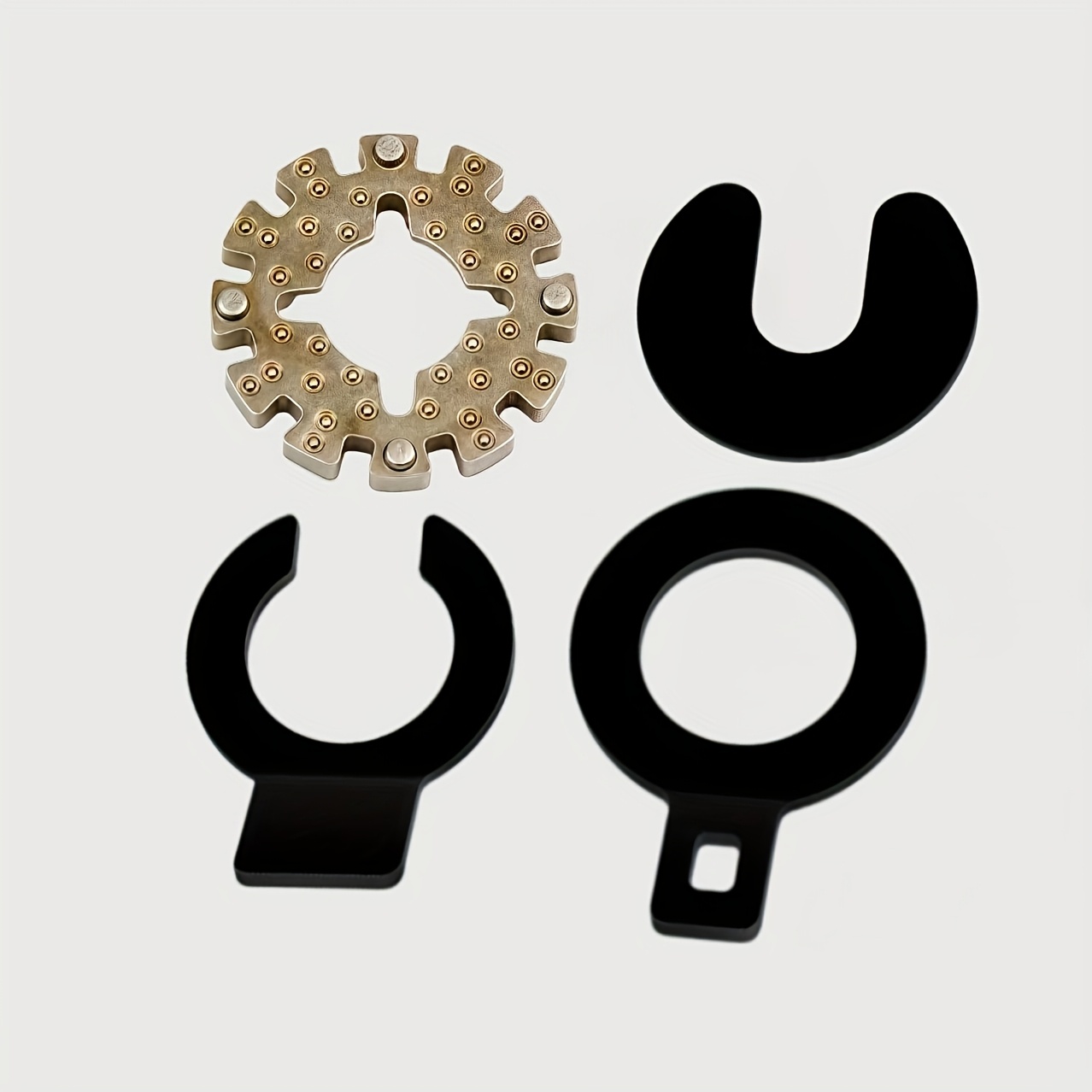 Saw Blade Adapter Set, Universal Swing Multi-tool Accessory Set, 3 Pads, Universal Saw Blade Converter Release Function, Suitable For Workshop Use