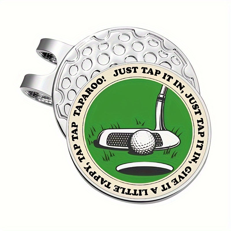 TEMU Magnetic Golf Marker   - Iron Accessory, For Golfers