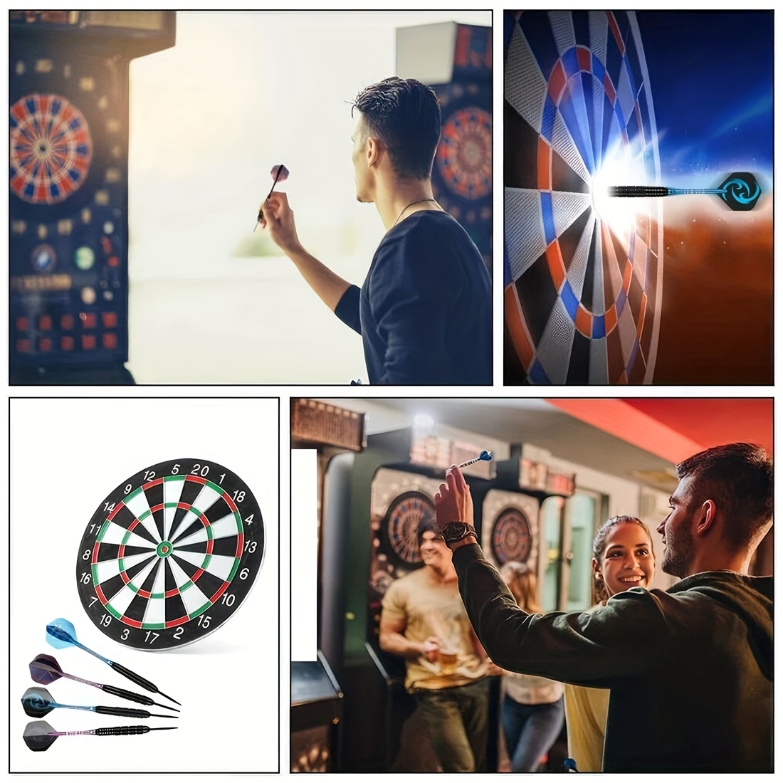 Professional Tungsten Darts Set of 6 with Case