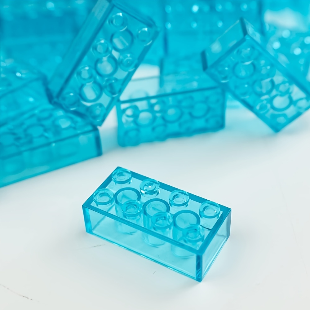 40pcs 2x4 High Brick Small Particle Building Blocks ABS Material