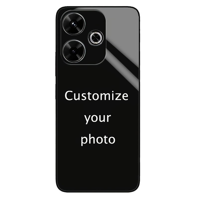 E-shop Handyhülle: Individuelles Foto-Design Handyhülle für Xiaomi Redmi 14C/13C/13/12/10/A3, Personalisierte DIY-Hülle mit Acryl--Spiegeleffekt,
