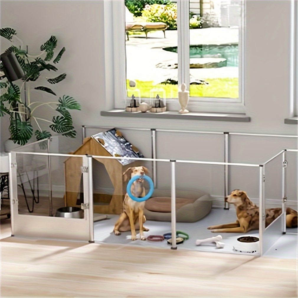 plexiglass dog pen
