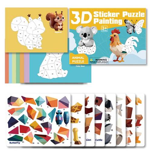 creative 8 stickers a easy and 3d sticker kit crafting and art this set of art stickers is ideal for educational purposes and birthday presents
