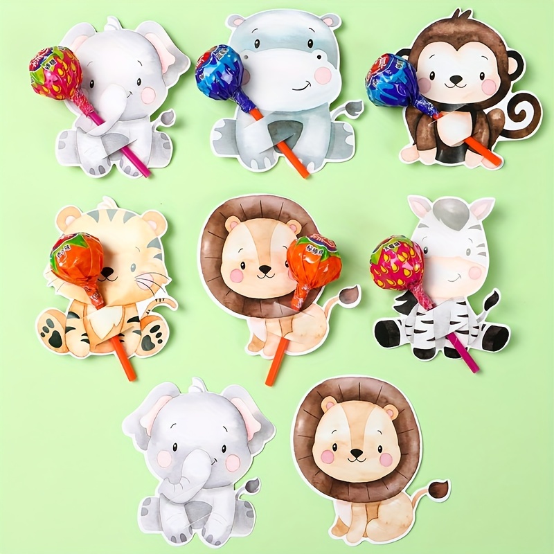 Pack De 24 Llaveros De Animales De Silicona Para Fiestas Infantiles - Regalos Para Bolsas De Cumpleaños