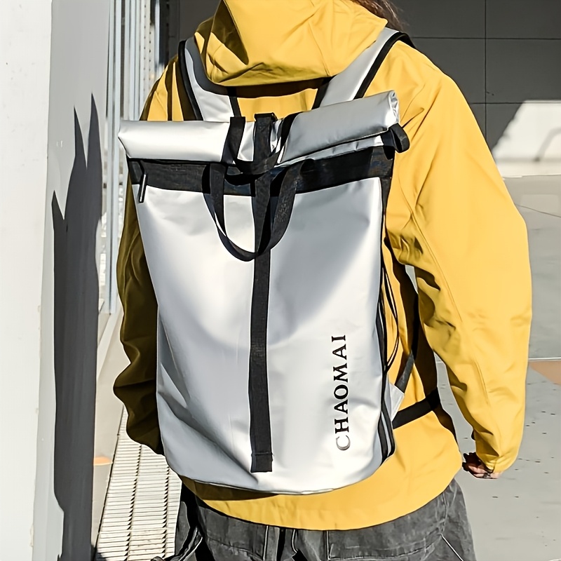New Unisex Outdoor Backpack with Large Expandable Capacity, Suitable for Travel, Sports, Laptop, Casual School Use, Simple and Casual Design