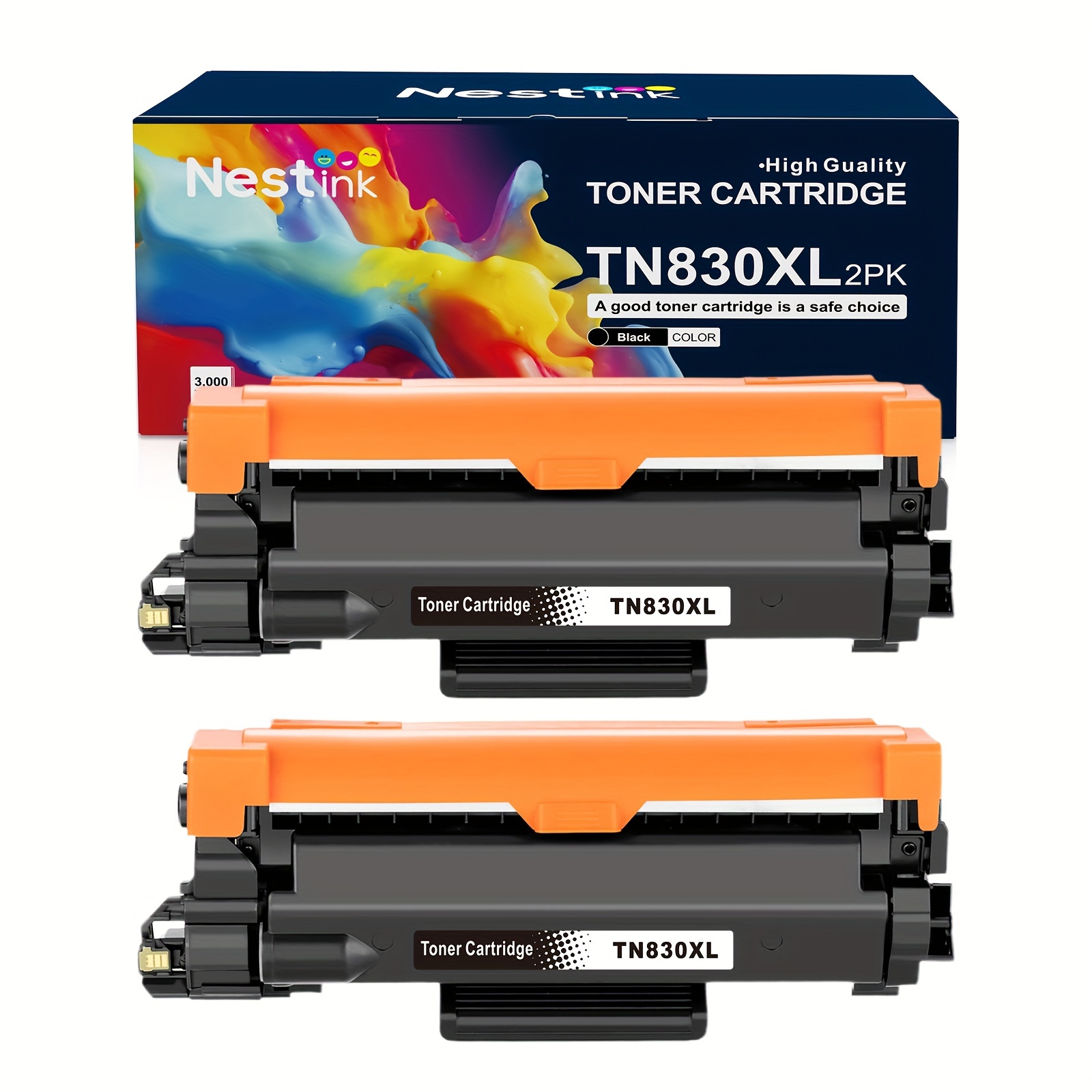 

Tn830xl Toner Replacement For Tn830/830xl To Compatible Hl-l2460dw Dcp-l2640dw Hl-l2405w Hl-l2400d Hl-l2480dw Mfc-l2820dw Mfc-l2820dwxl (, 2-)