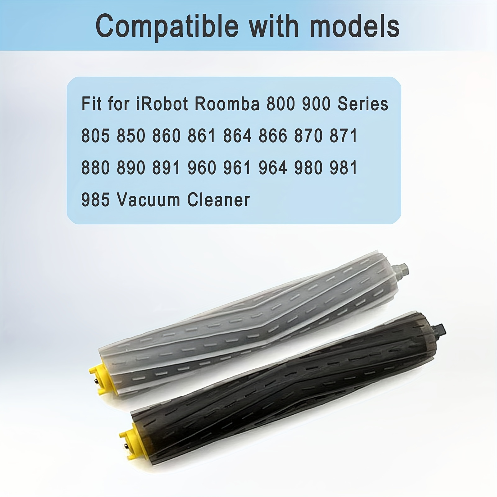 Roomba Filter Kit Replacement Filter & Brush Kit For IRobot Roomba 800 & 900 Series (880, 890, 980 Models) Romba Parts - Foto 9