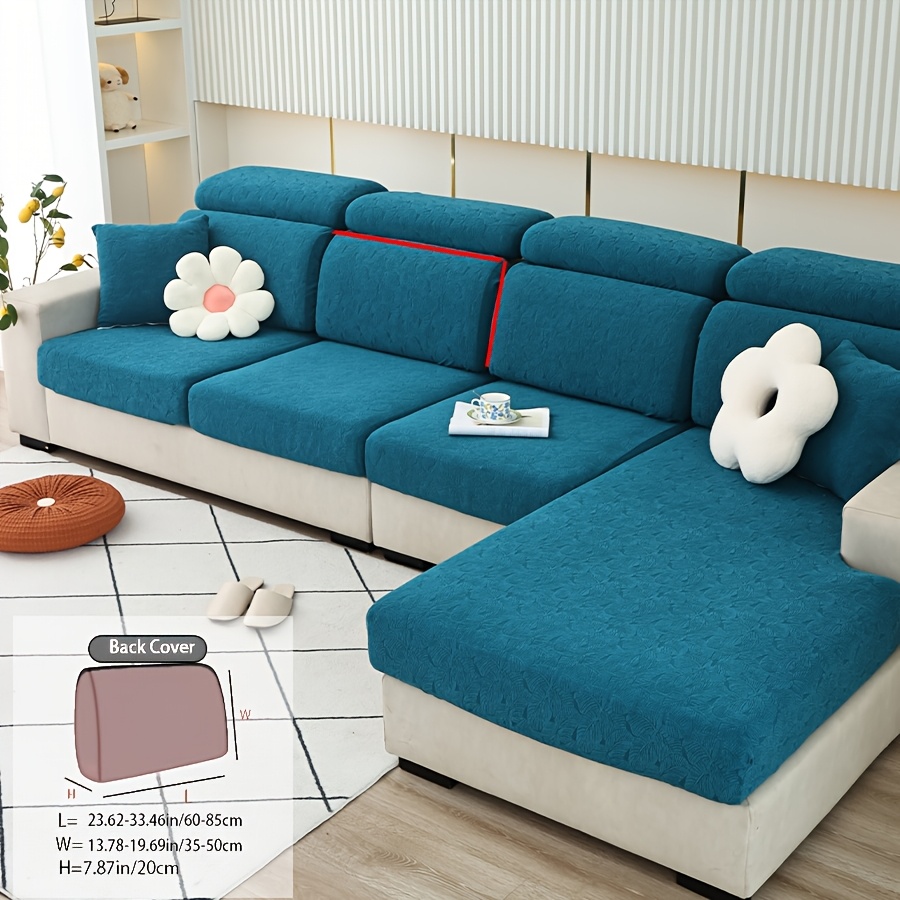TEMU 1pc Sofa Slipcover. Constructed From Cozy Fabric With Stretch Elastic Bands, Pet-friendly And Machine Washable. Install And Effortless To .