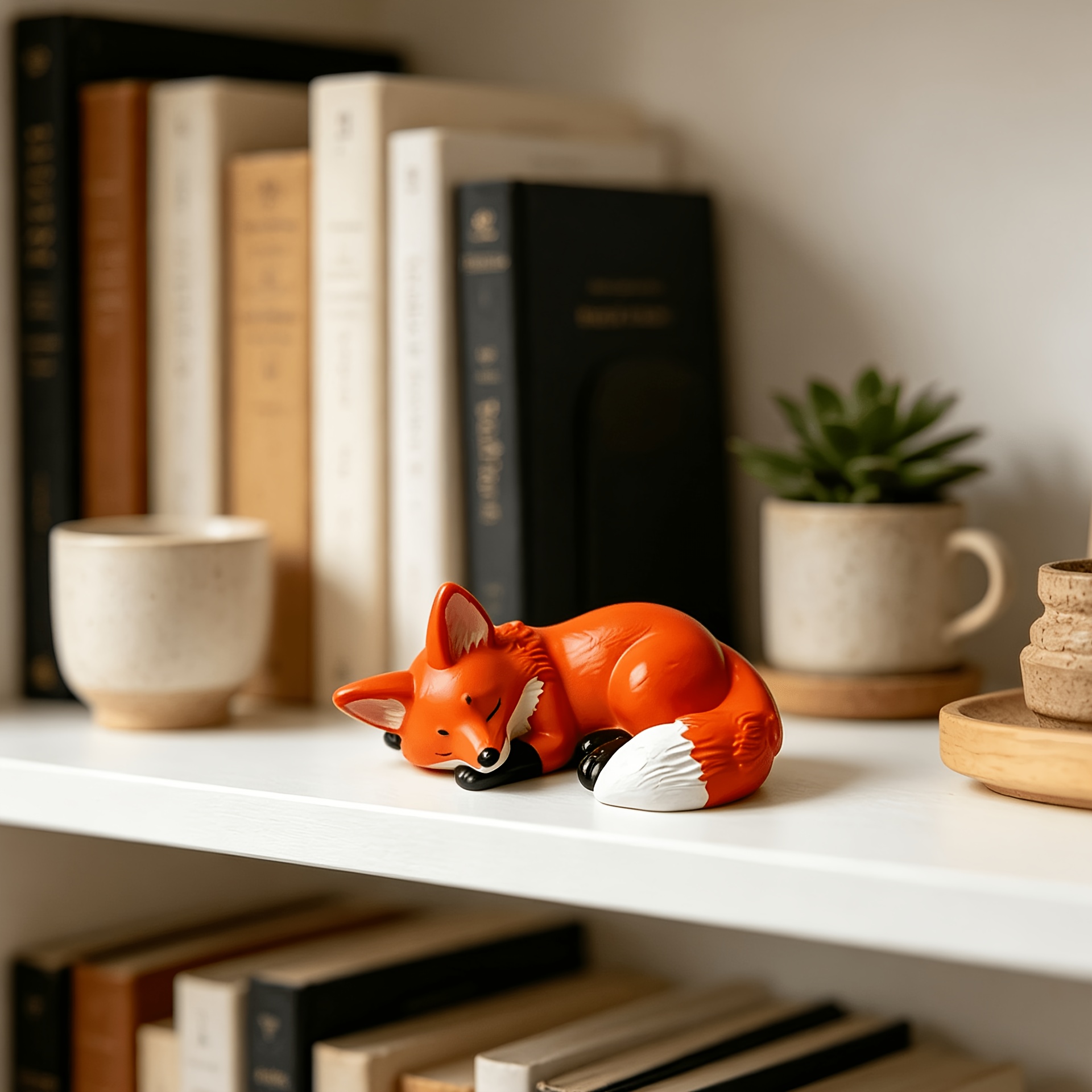 TEMU 1pc Resin Handmade , Small Cute Desktop Ornament, Suitable For Decor, Exquisite Animal-shaped Decorative Incense Holder, Desktop Decoration,