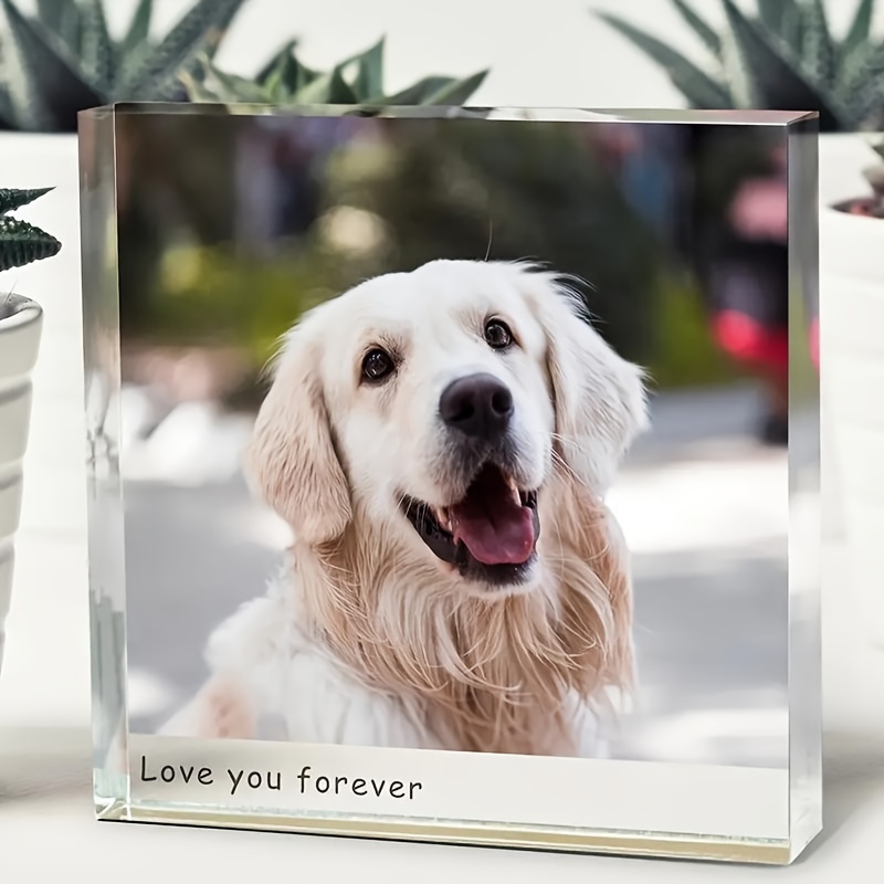 

Custom Acrylic Photo - Personalized Pet Memorial & Home Decor, Ideal For Anniversary & Graduation Gifts