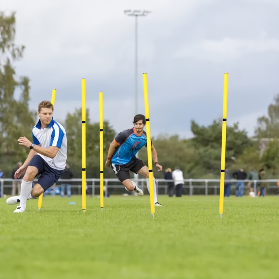 Kit Entraînement D'agilité Football - Poteaux Ajustables, Cônes, échelle 20FT