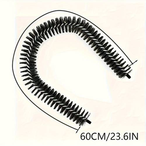 2pcs set of cat self grooming replacement brushes arch shaped massage combs pet hair grooming and scratching combs brush heads base not included suitable for indoor cats