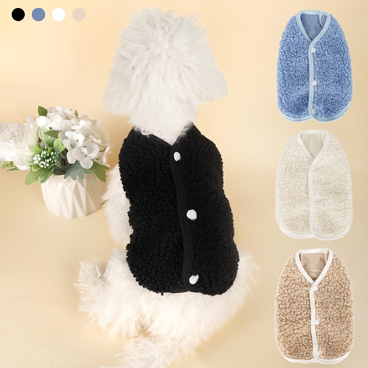 

Fleece Dog - Pet For Small To Breeds, For , Yorkie,