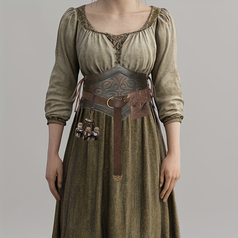 4pcs retro renaissance cosplay corset tail clip belt Temu Ireland