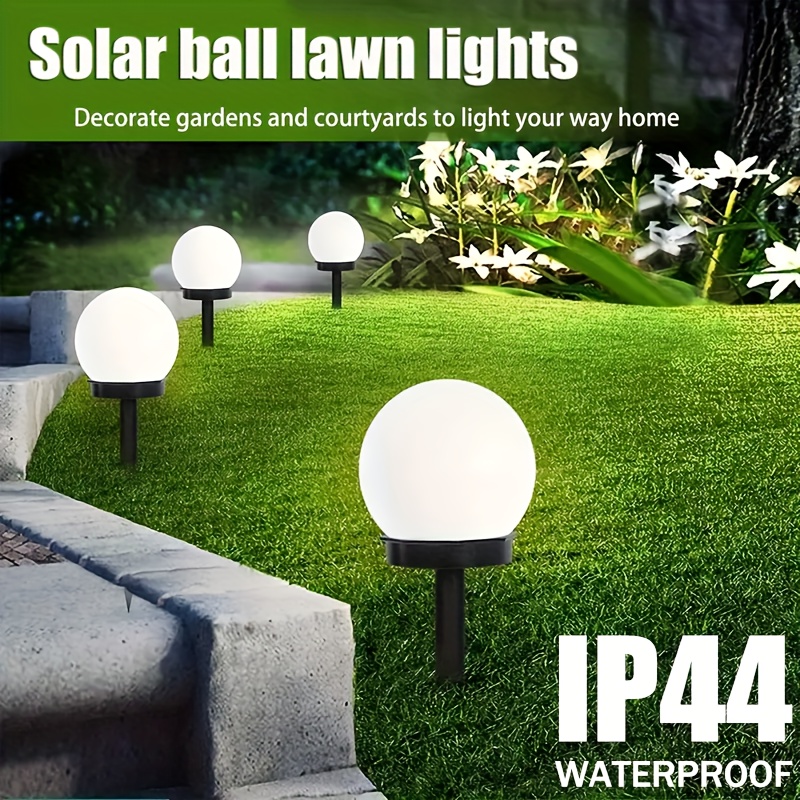 

4pcs - Led - -efficient, , And Outdoor Decorations For Lawns, , Walkways, And Parties