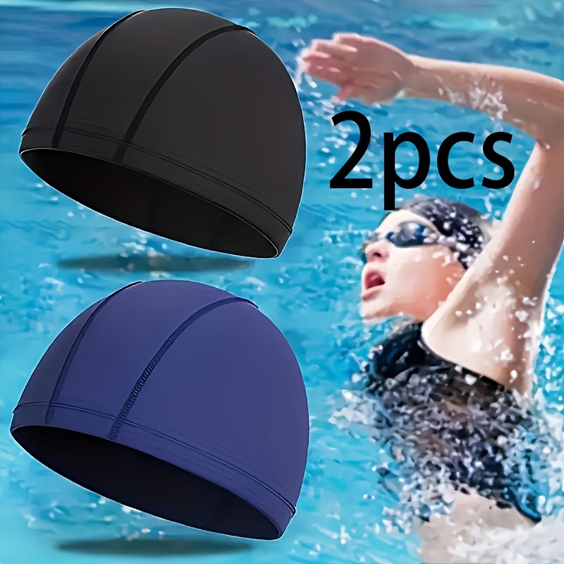 

2pcs/1pc & Swimming Cap For - For , &