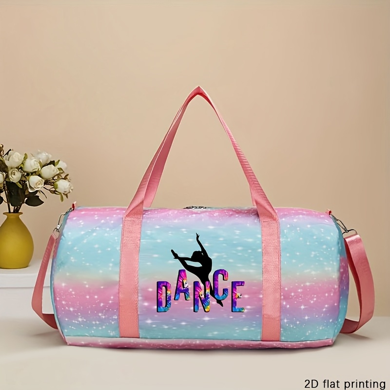 TEMU A Dance Crossbody Bag Featuring Adjustable Shoulder Straps And A Zip Closure - Made From Lightweight Lining, With A Print Design, Dance Lessons,