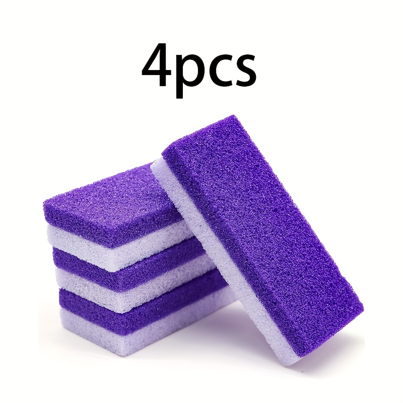 TEMU 1/4/8pcs Professional Foot Pedicure Pumice Stone For Removing Foot And Dead , Double-sided Used, Is An Ideal Tool For Home Foot Care, Foot Grinding Stone