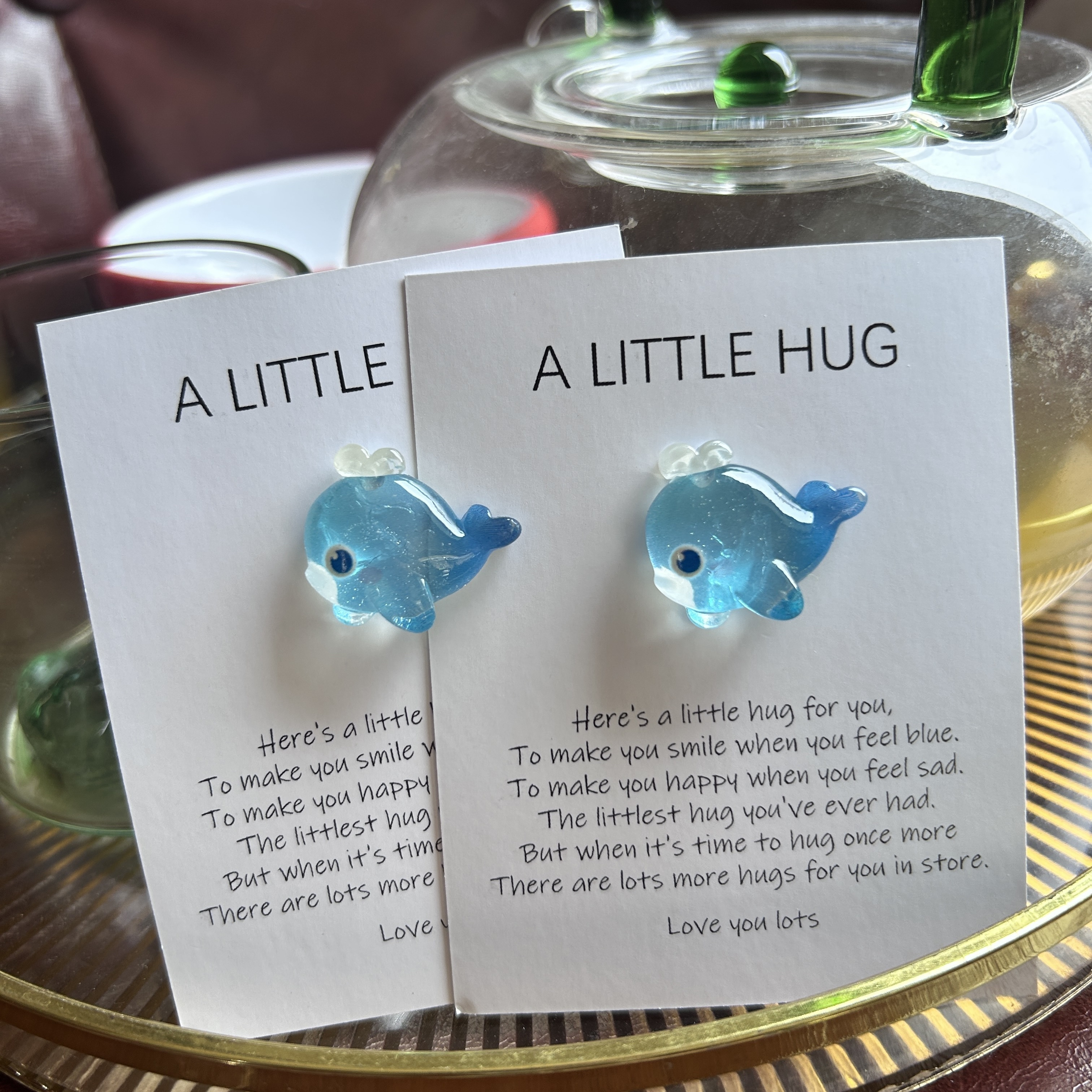 

40/60/80pcs Cute Hugs, Decorative Resin Hugs & Encouragement Cards, Perfect Gifts For & On , Mini Items, Cute Aesthetic Items, Pocket Hugs, Gift Cards, Double Cards, Back To School Gifts