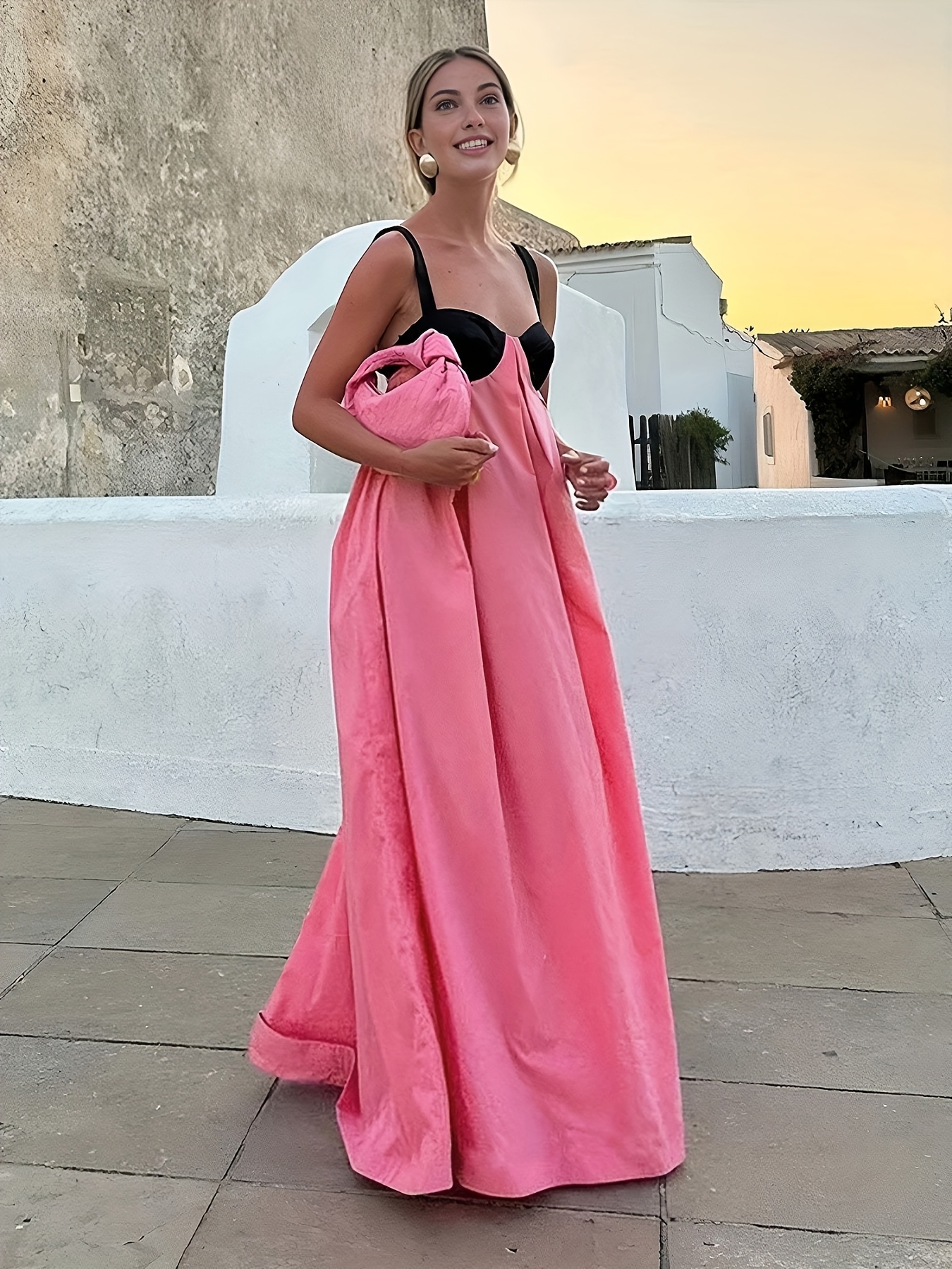 corset mini dress pink Stay Flirty in Bubblegum 97% Polyester SCHL004579_B_L Wedding Dresses Tacky Bridesmaids Color:Tea Dye